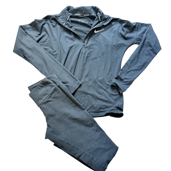 Nike Tops - Nike Dri-FIT Element quarter Zip running top oversized athletic long sleeve xs